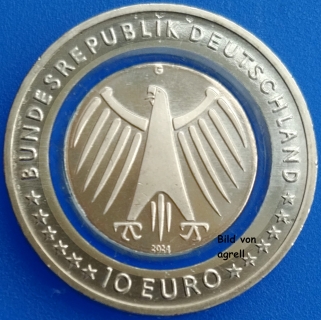10 Euro Gedenkmünze Deutschland 2024