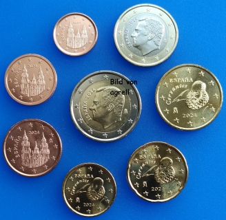 Coin set Spain 2024 BU