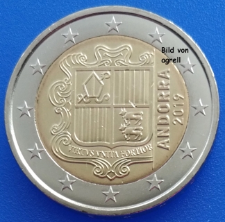 2 Euro coin Andorra 2019 BU