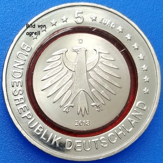 5 Euro Gedenkmünze Deutschland 2018