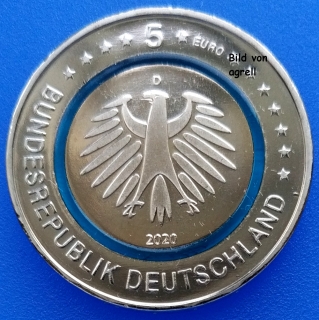 5 Euro Gedenkmünze Deutschland 2020