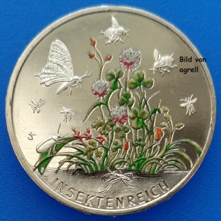 5 Euro Gedenkmünze Deutschland 2022 - Insektenreich "F"