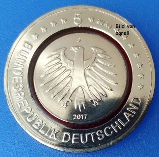 5 Euro Gedenkmünze Deutschland 2017