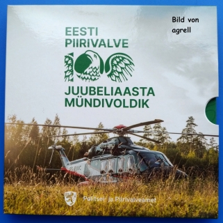Kursmünzensatz Estland 2022 Stgl.