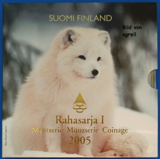 Finland coin set 2005