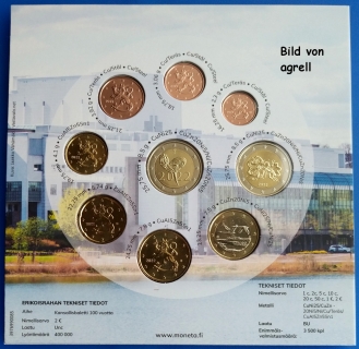 Finnland Kursmünzensatz 2022