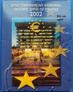 Kursmünzensatz Irland 2002 Stgl.