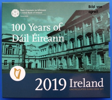 Kursmünzensatz Irland 2019 Stgl.