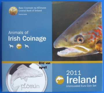 Kursmünzensatz Irland 2011 Stgl.