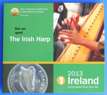 Kursmünzensatz Irland 2013 Stgl.