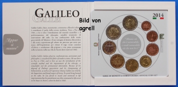 Kursmünzensatz Italien 2014 Stgl.
