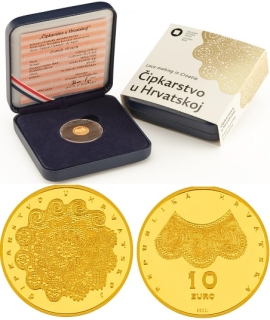 10 Euro Goldgedenkmünze Kroatien 2023
