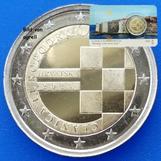 2 Euro Gedenkmünze Kroatien 2023
