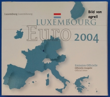 Kursmünzensatz Luxemburg 2004 Stgl.