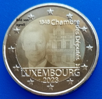 2 Euro Gedenkmünze Luxemburg 2023