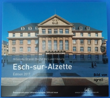Kursmünzensatz Luxemburg 2017 Stgl.