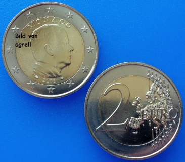 2 Euro coin Monaco 2016 BU