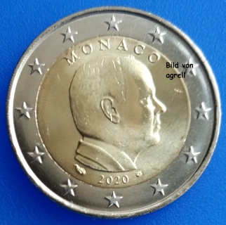 2 Euro coin Monaco 2020 BU