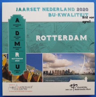 Kursmünzensatz Niederlande 2020 Stgl.