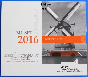 Kursmünzensatz Niederlande 2016 Stgl.