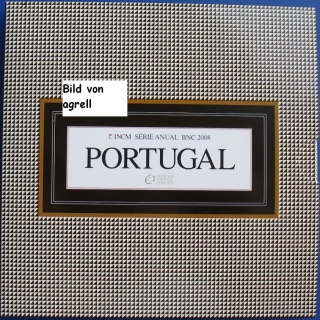 Kursmünzensatz Portugal 2008 Stgl.