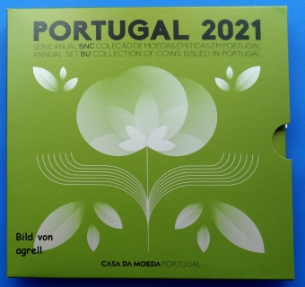 Kursmünzensatz Portugal 2021 Stgl.