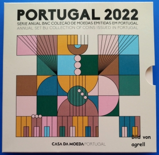 Kursmünzensatz Portugal 2022 Stgl.