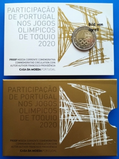 Portugal 2 Euro 2016 Olympic Games Coincard