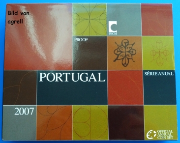 Kursmünzensatz Portugal 2007 PP