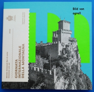 Kursmünzensatz San Marino 2022 Stgl. / 8,88
