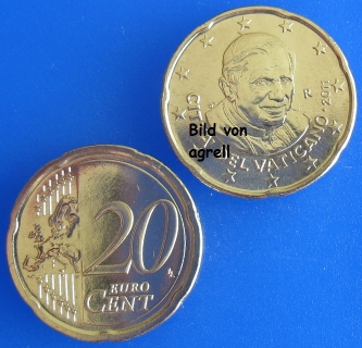 20 Cent coin Vatican 2011 uncirculated