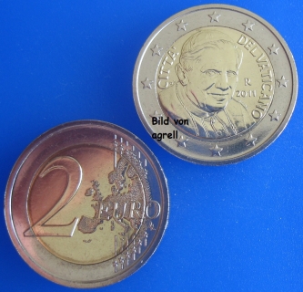 2 Euro coin Vatican 2011 uncirculated