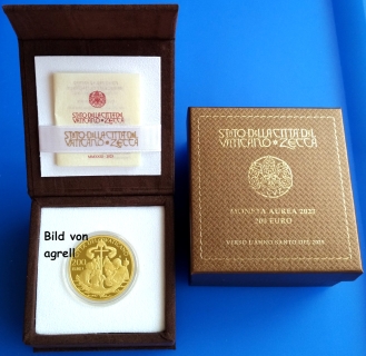 200 Euro Goldgedenkmünze Vatikan 2023
