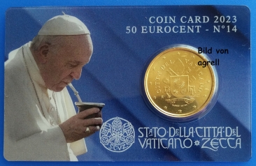 Vatikan Coin card 2023