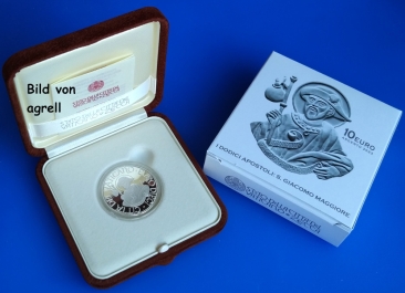 10 Euro Silbergedenkmünze Vatikan 2023