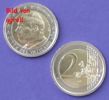 2 Euro coin Vatican 2004 uncirculated