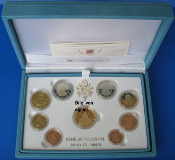 Coin set Vatican 2012 proof