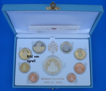 Coin set Vatican 2012 proof