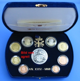 Vatican coin set 2002