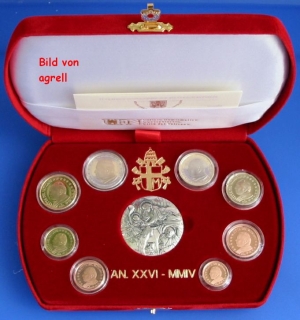 Coin set Vatican 2004 proof