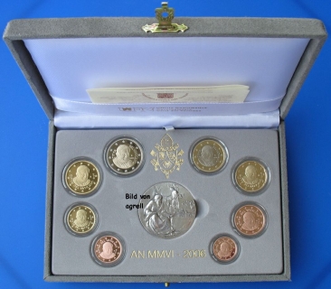Coin set Vatican 2006 proof