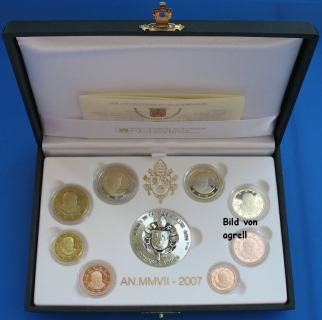Coin set Vatican 2007 proof