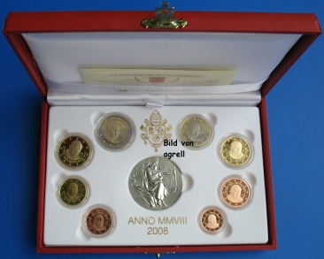 Coin set Vatican 2008 proof
