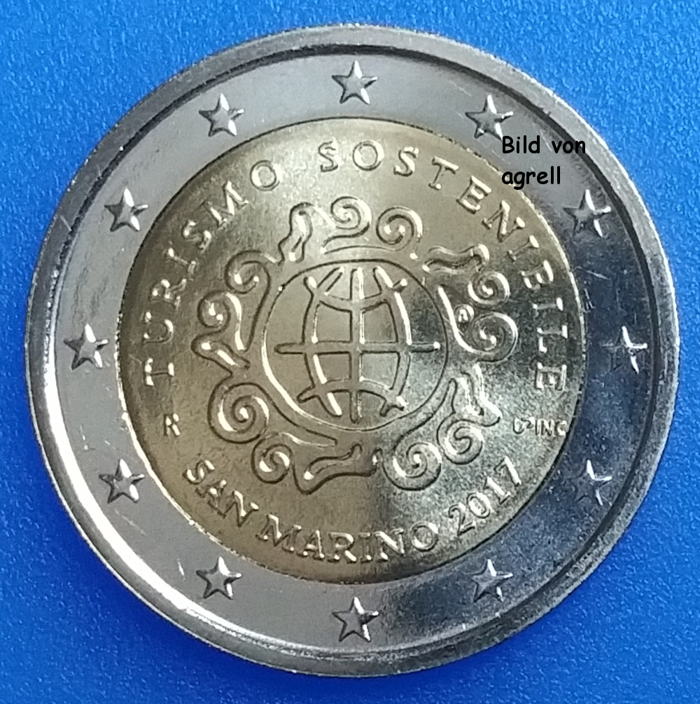 2 Euro Commemorative Coin San Marino 2017 International Year Of