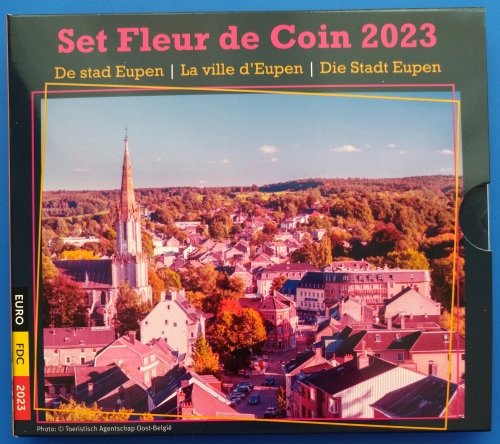 Coin set Belgium 2023 BU