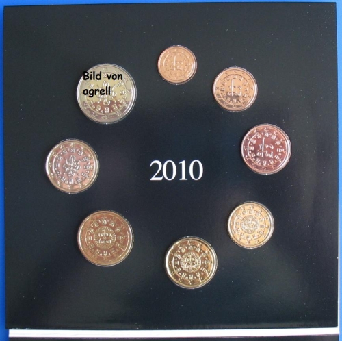 Coin set Portugal 2010 BU